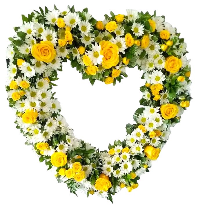 Daisy And Rose Heart