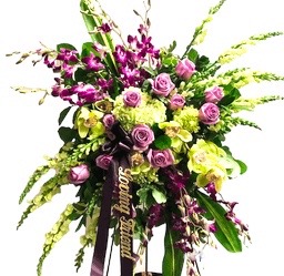 Luscious Lavender Standing Spray