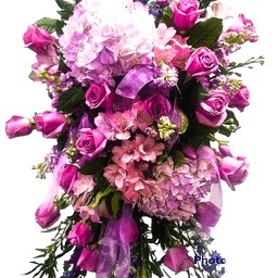 Lavender And Pink Standing Spray