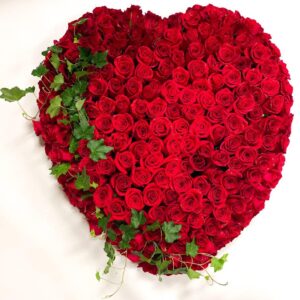 Large Rose Heart