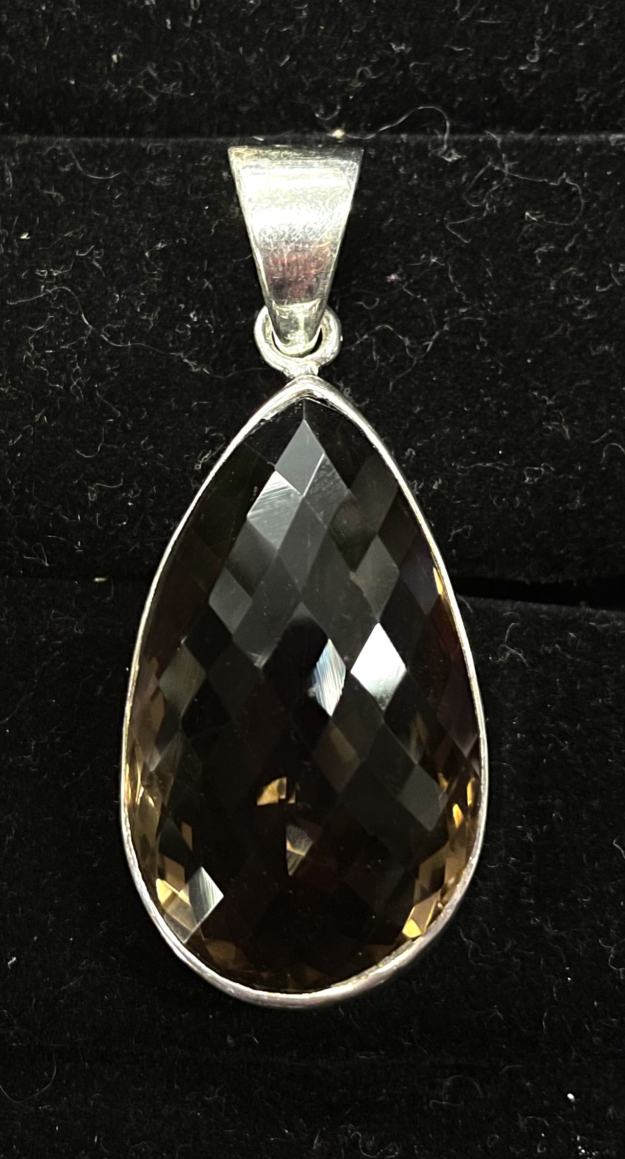 Sterling Silver & Gemstone Pendant