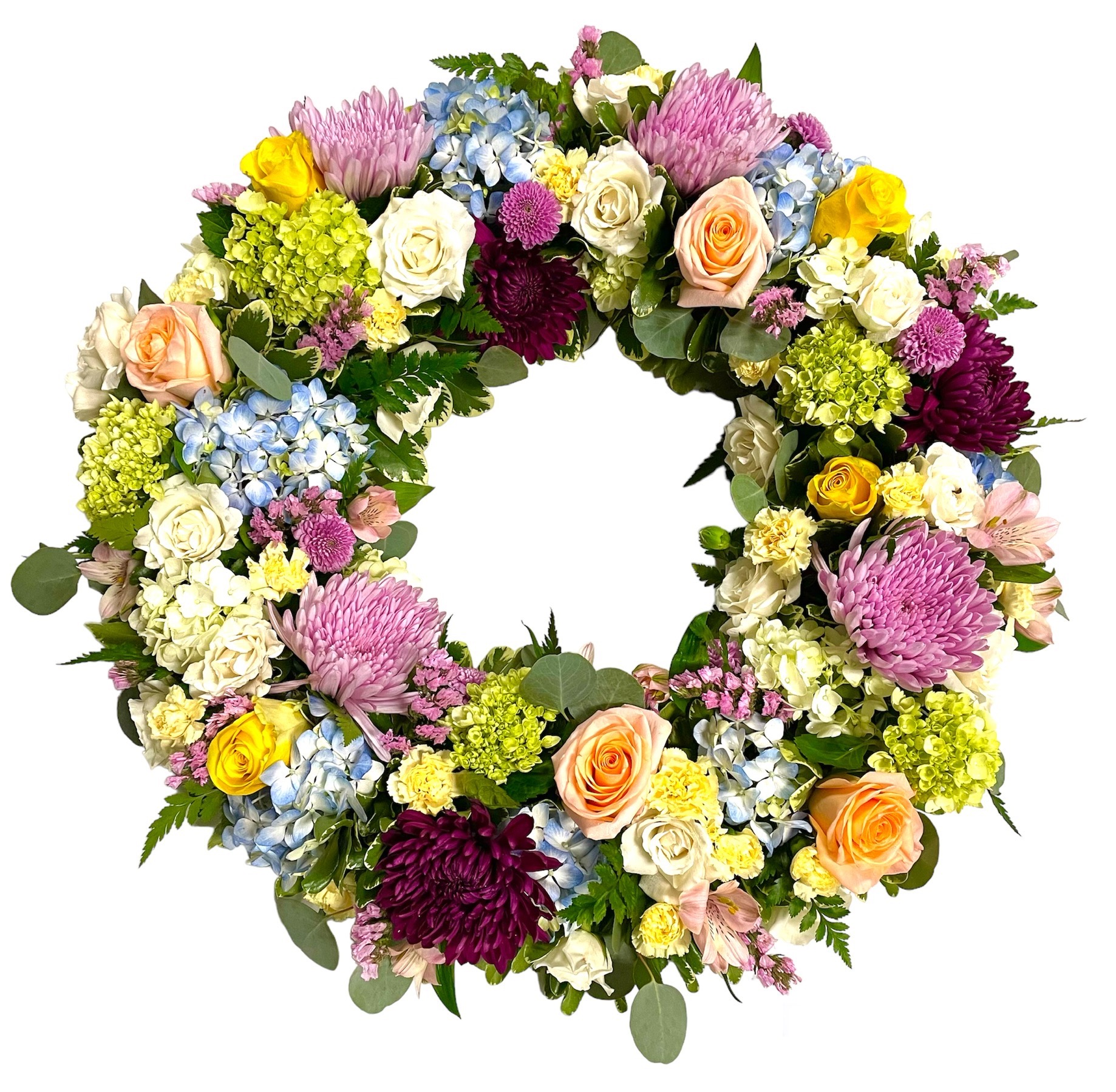 Garden Wreath - Parker Florist Wakefield